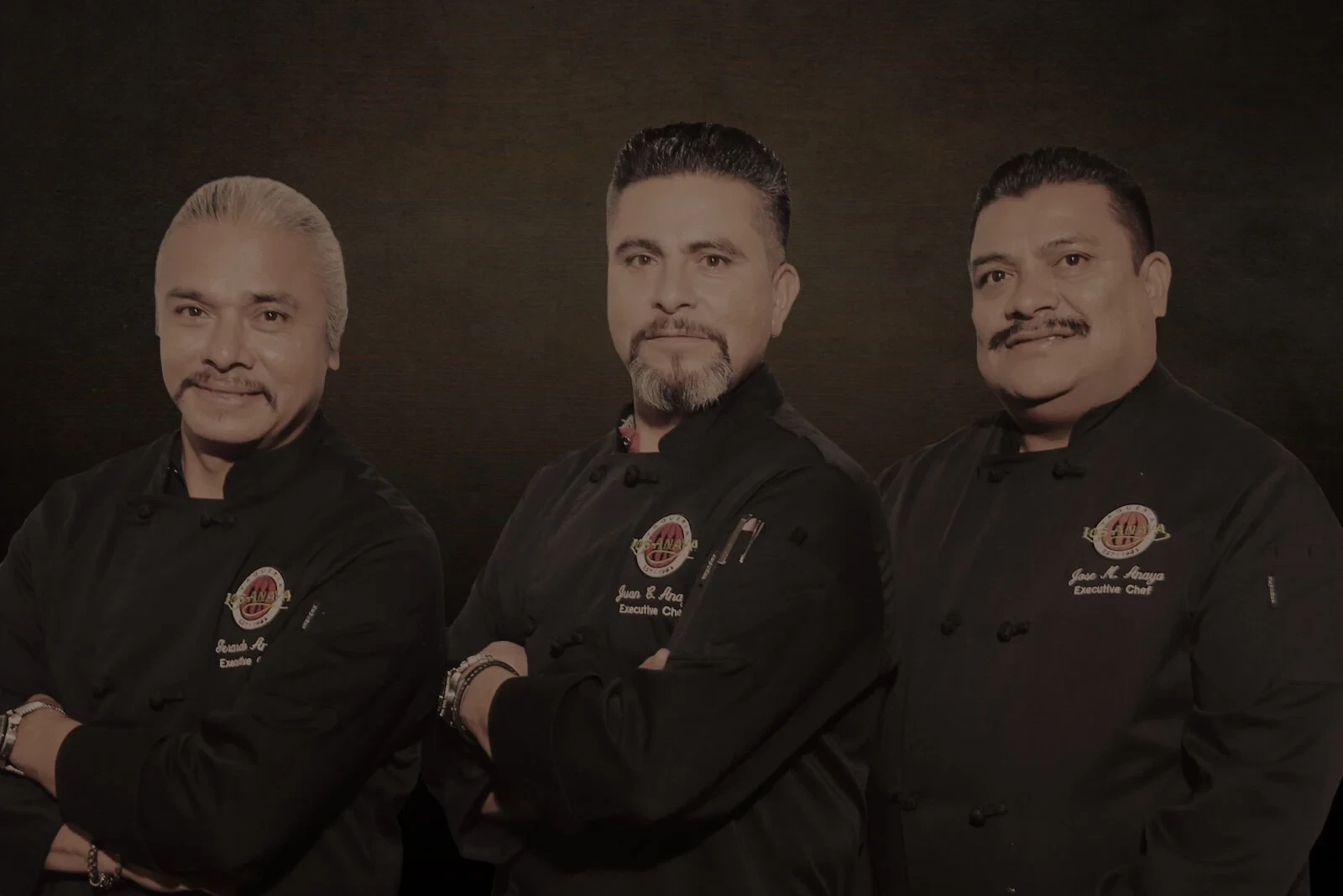 Chefs Gerardo, Juan, and Jose M. Anaya