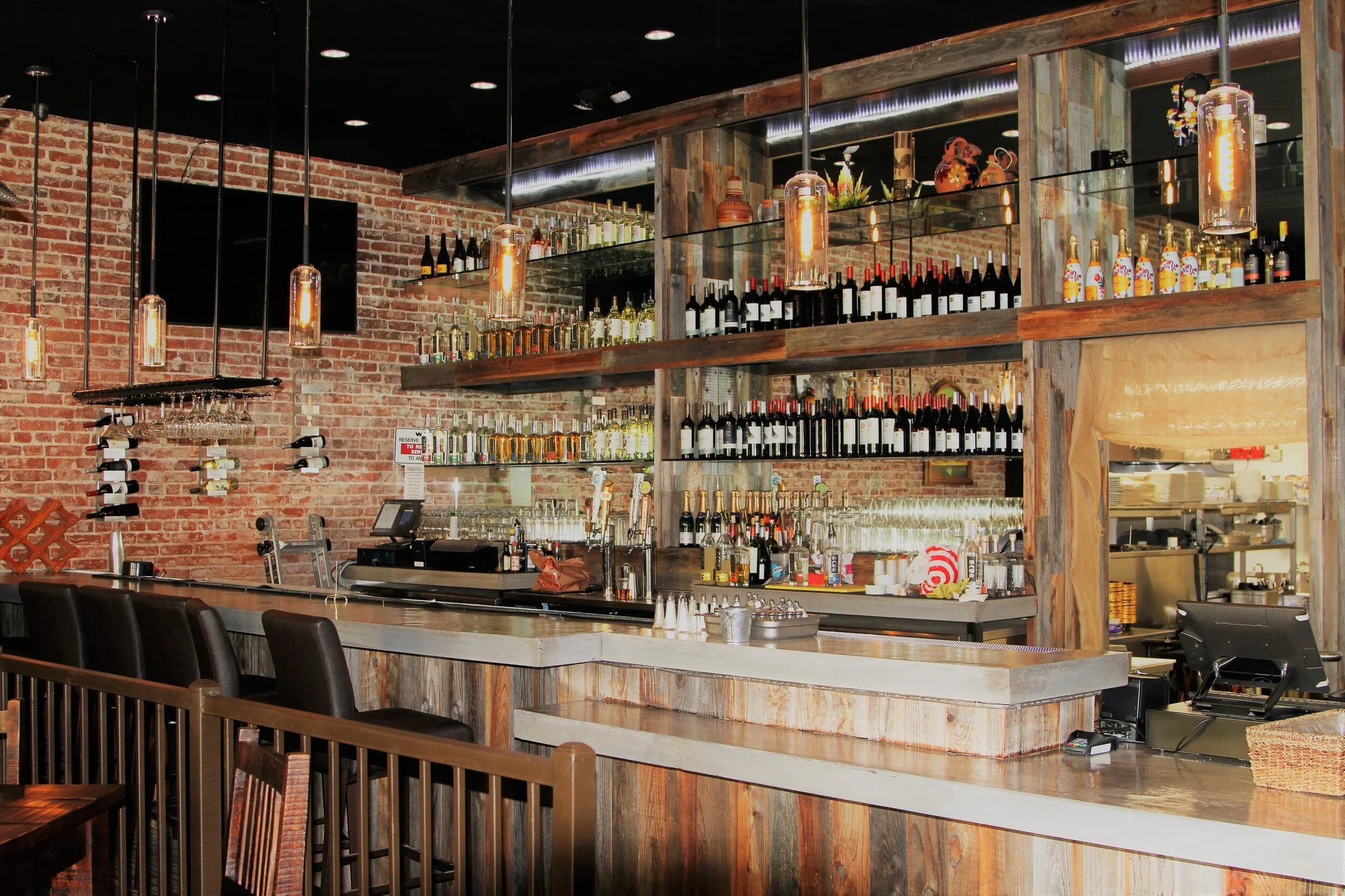 The bar at Anayas